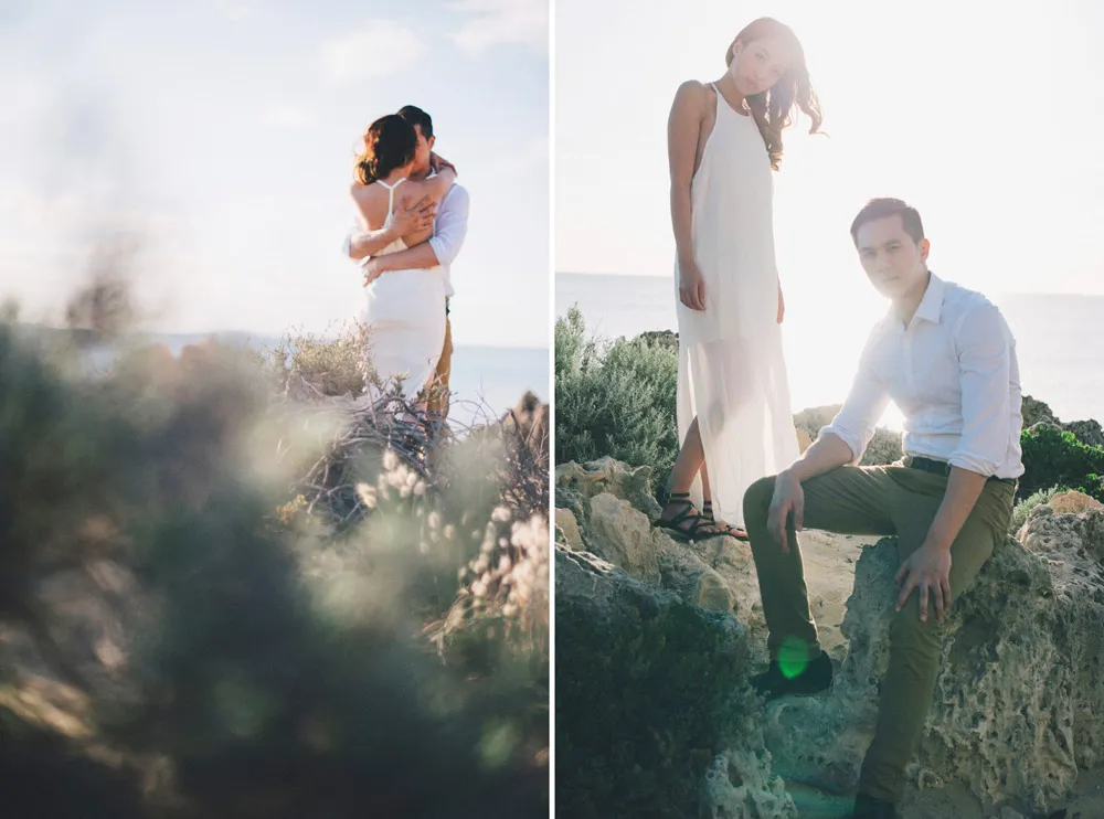 Ben Yew Photography. Cottesloe Beach Perth pre-wedding photos. theweddingnotebook.com