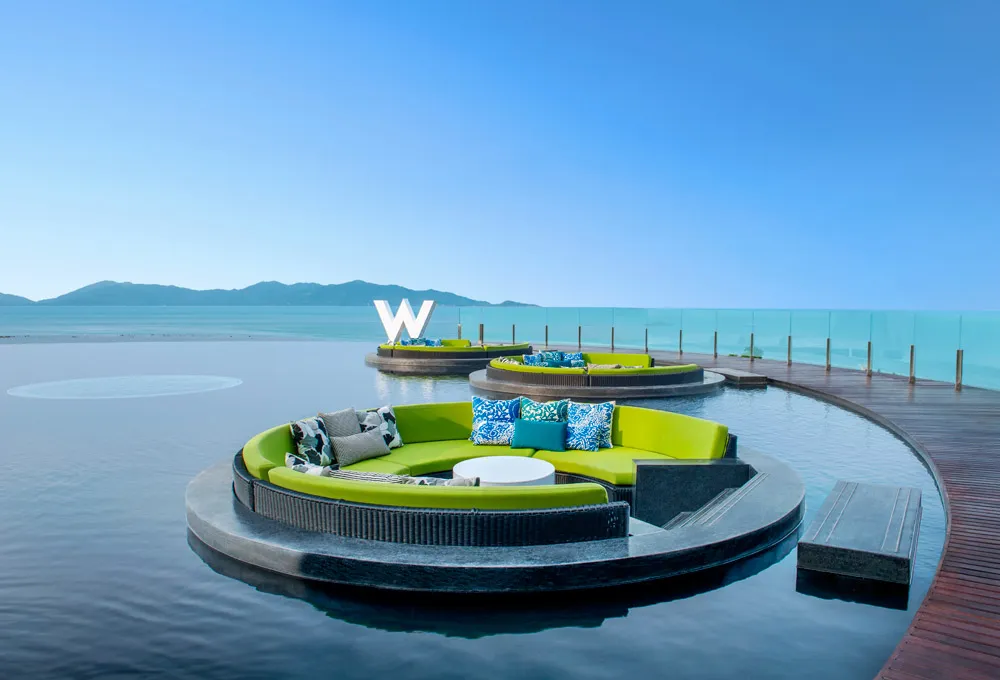 W Retreat Koh Samui. Luxury Honeymoon Resorts in Southeast Asia. theweddingnotebook.com