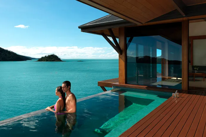 20 Honeymoon Ideas – Quailia, Hamilton Island, Whitsunday Islands – Great Barrier Reef, Australia. theweddingnotebook.com