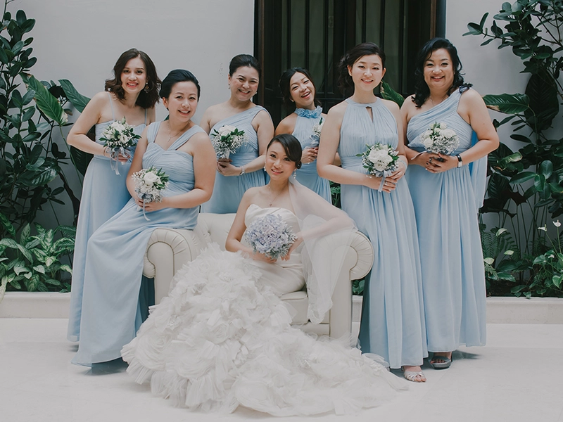 A Blue Rustic Wedding In Sekeping Victoria, Penang
