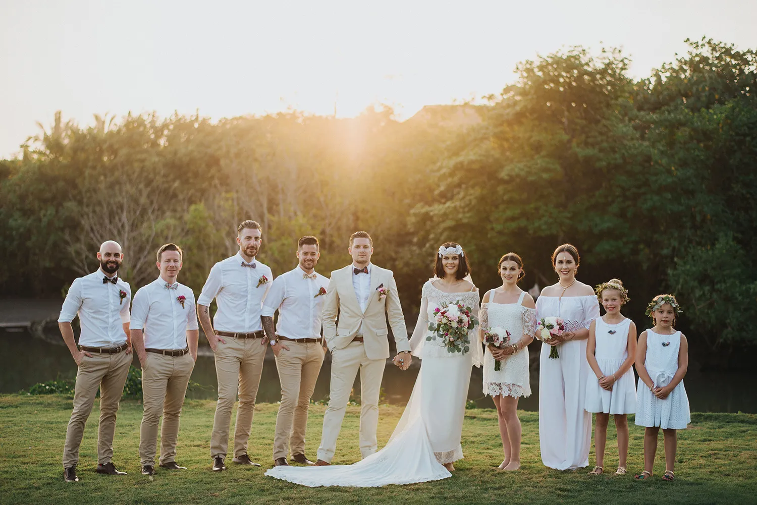 Destination wedding in Bali. Photography by Terralogical. theweddingnotebook.com