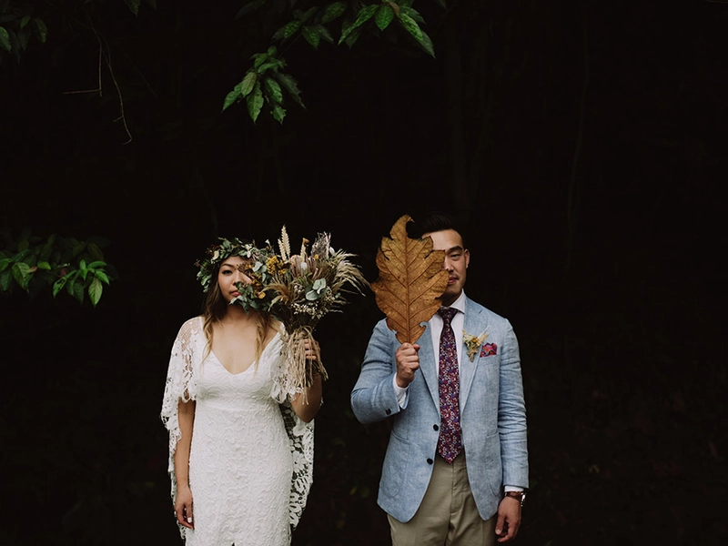 A Boho Chic, Wes Anderson-inspired Wedding at Janda Baik