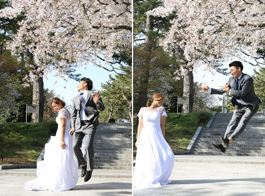 Photo DIY Bridal Portraits In Seoul. theweddingnotebook.com