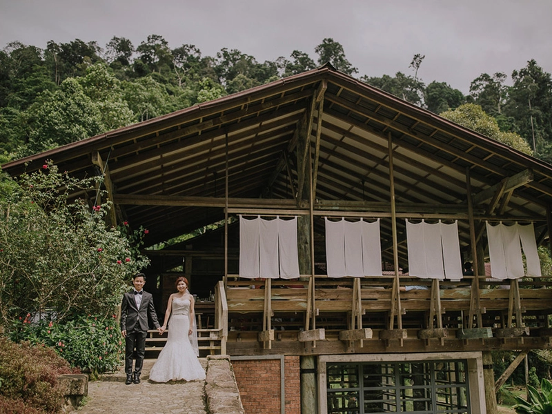 A Casual and Intimate Farm Chic Wedding at Janda Baik