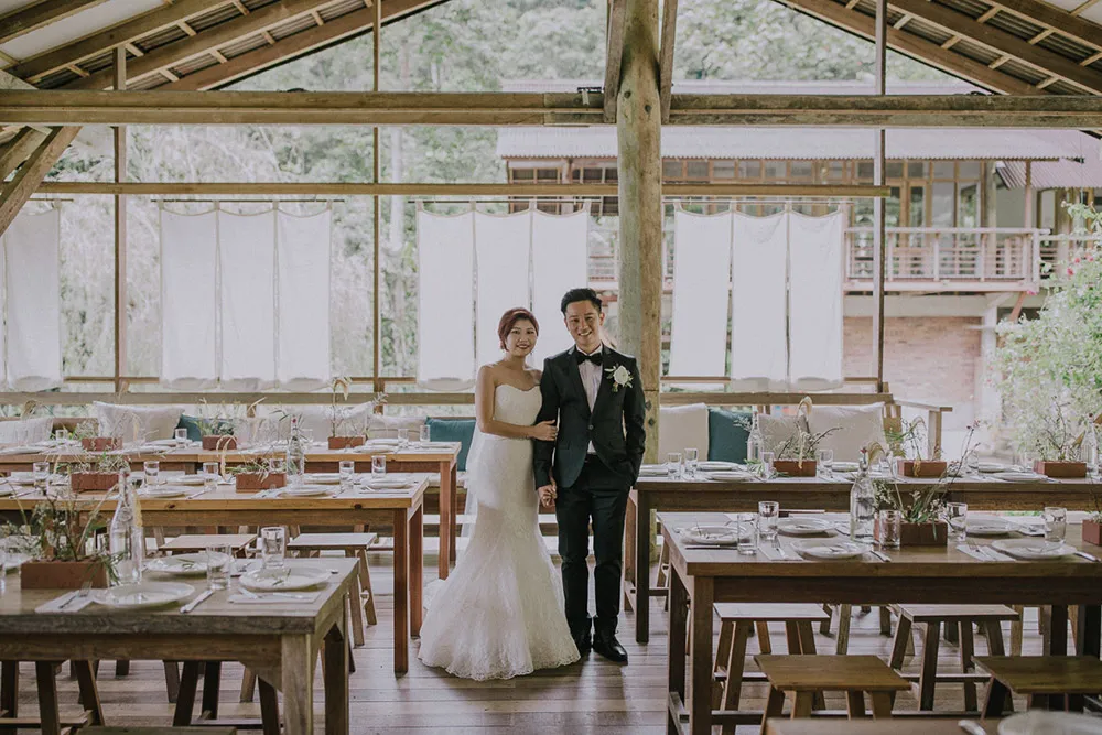 A Little Farm On The Hill, Janda Baik. Rustic wedding venue. Photo by Hellojanelee. theweddingnotebook.com
