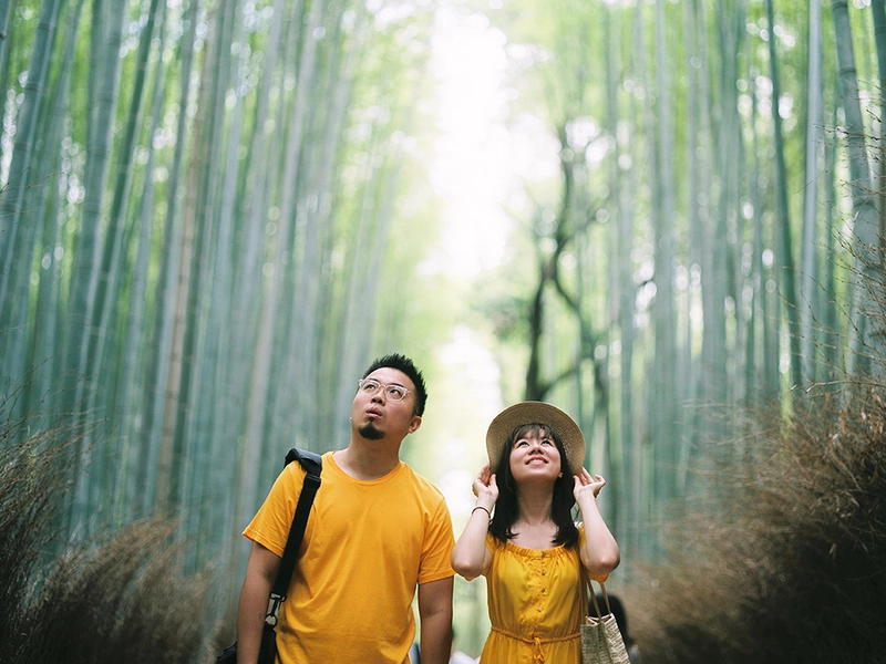 A Casual Day Out For Bridal Portraits In Kyoto, Japan