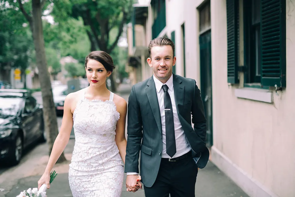 Photo by Wattle and Lace Photography. theweddingnotebook.com