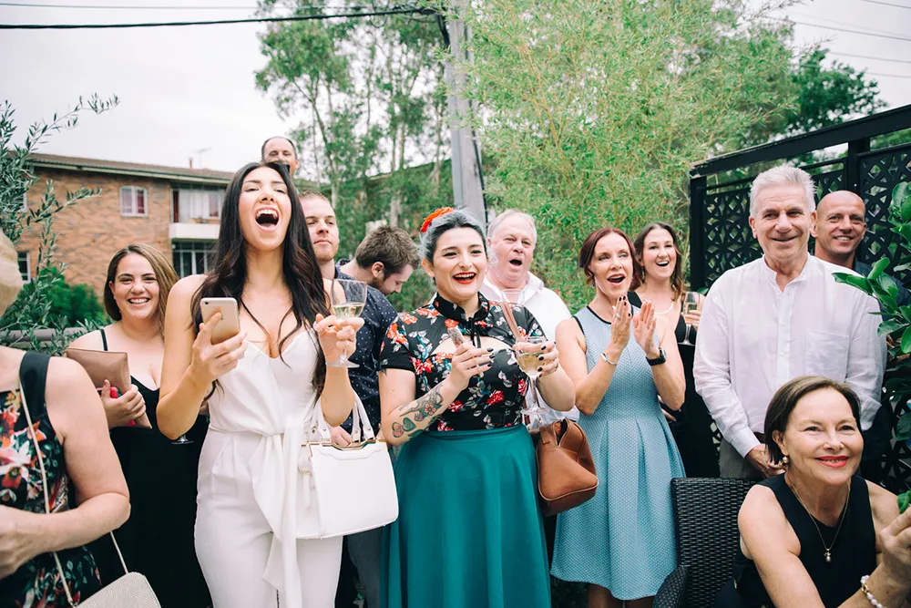 Photo by Wattle and Lace Photography. theweddingnotebook.com