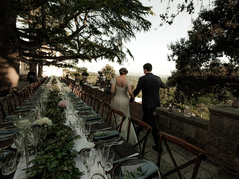 A Classic, Dreamy Vineyard Wedding in Romantic Tuscany