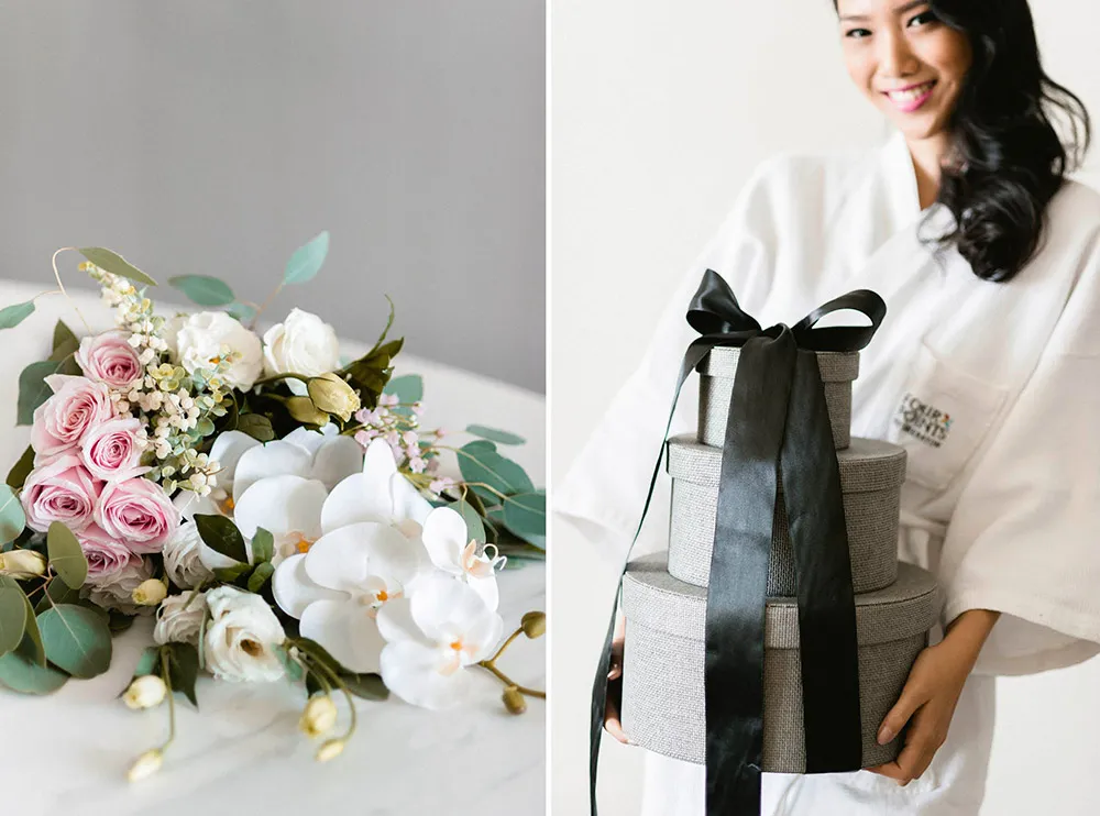 Wedding at Four Points by Sheraton. Styling by The Wedding Notebook magazine. Photo by Inlight Photos. theweddingnotebook.com