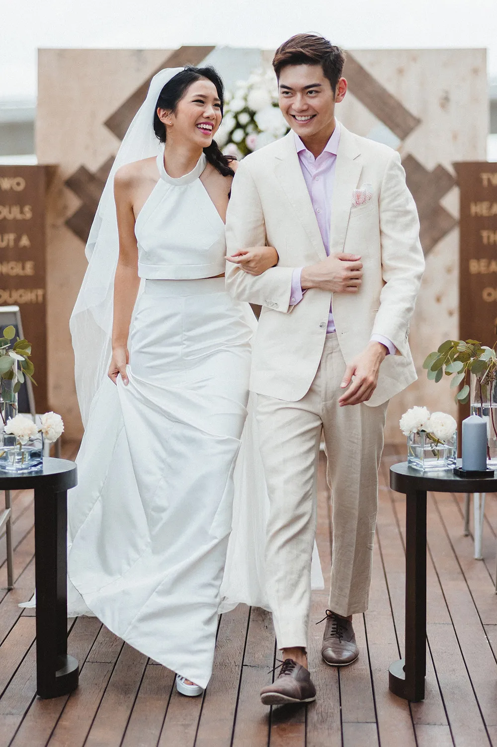 Wedding at Four Points by Sheraton. Styling by The Wedding Notebook magazine. Photo by Inlight Photos. theweddingnotebook.com