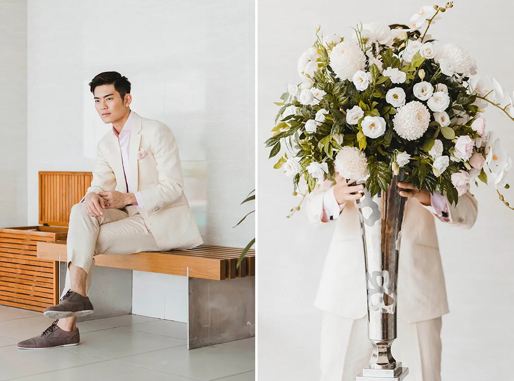 Wedding at Four Points by Sheraton. Styling by The Wedding Notebook magazine. Photo by Inlight Photos. theweddingnotebook.com