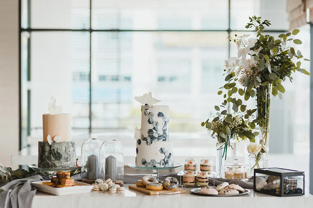 Wedding at Four Points by Sheraton. Styling by The Wedding Notebook magazine. Photo by Inlight Photos. theweddingnotebook.com