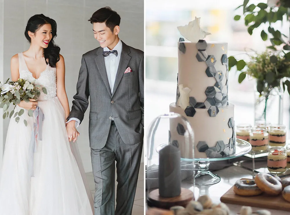 Wedding at Four Points by Sheraton. Styling by The Wedding Notebook magazine. Photo by Inlight Photos. theweddingnotebook.com