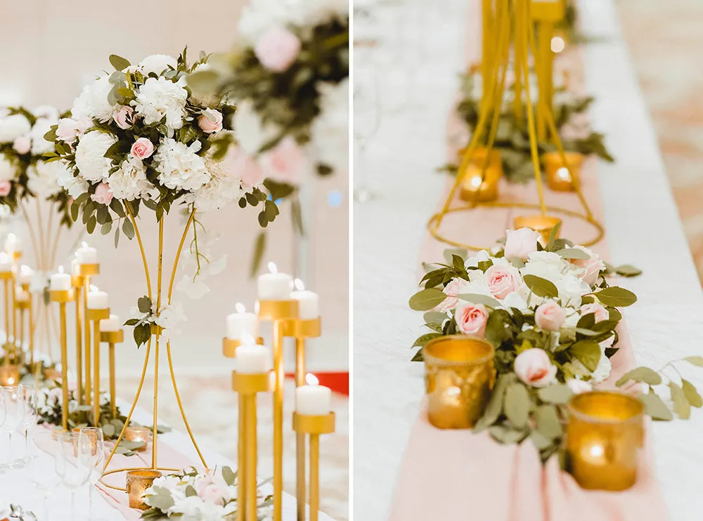 Wedding at Four Points by Sheraton. Styling by The Wedding Notebook magazine. Photo by Inlight Photos. theweddingnotebook.com