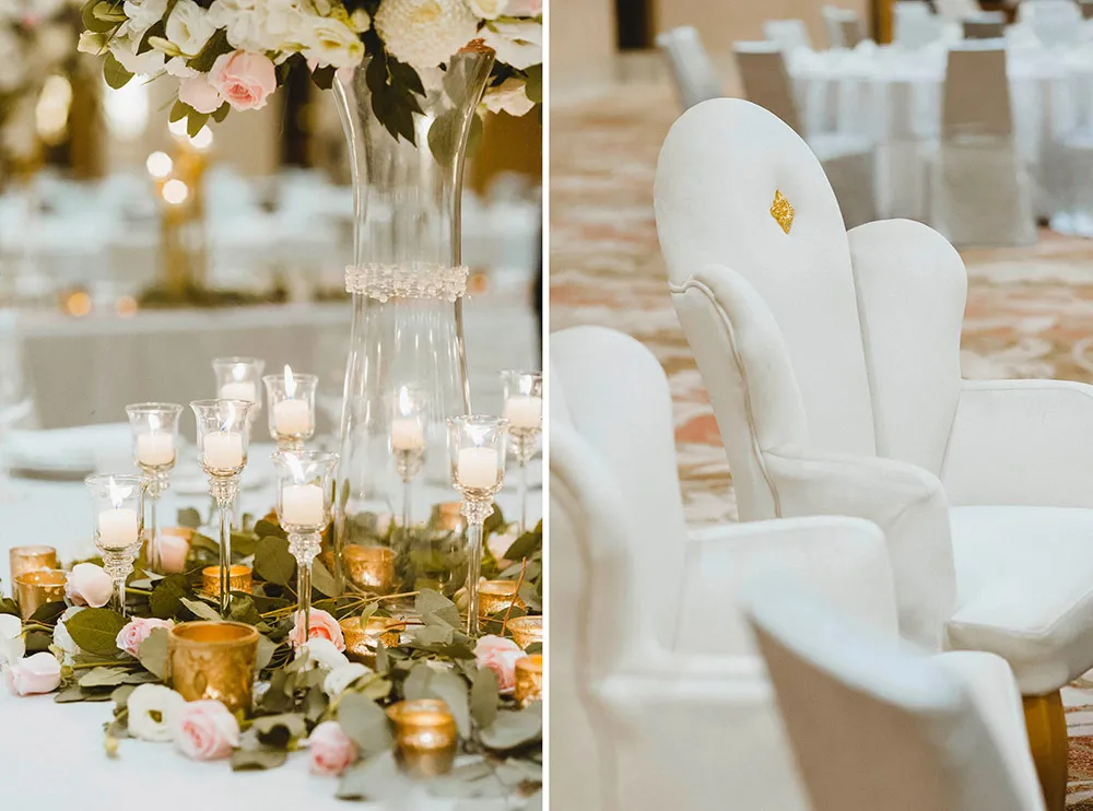 Wedding at Four Points by Sheraton. Styling by The Wedding Notebook magazine. Photo by Inlight Photos. theweddingnotebook.com