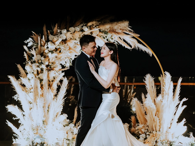 A Contemporary Wedding With Oceanviews at Angsana Teluk Bahang, Penang