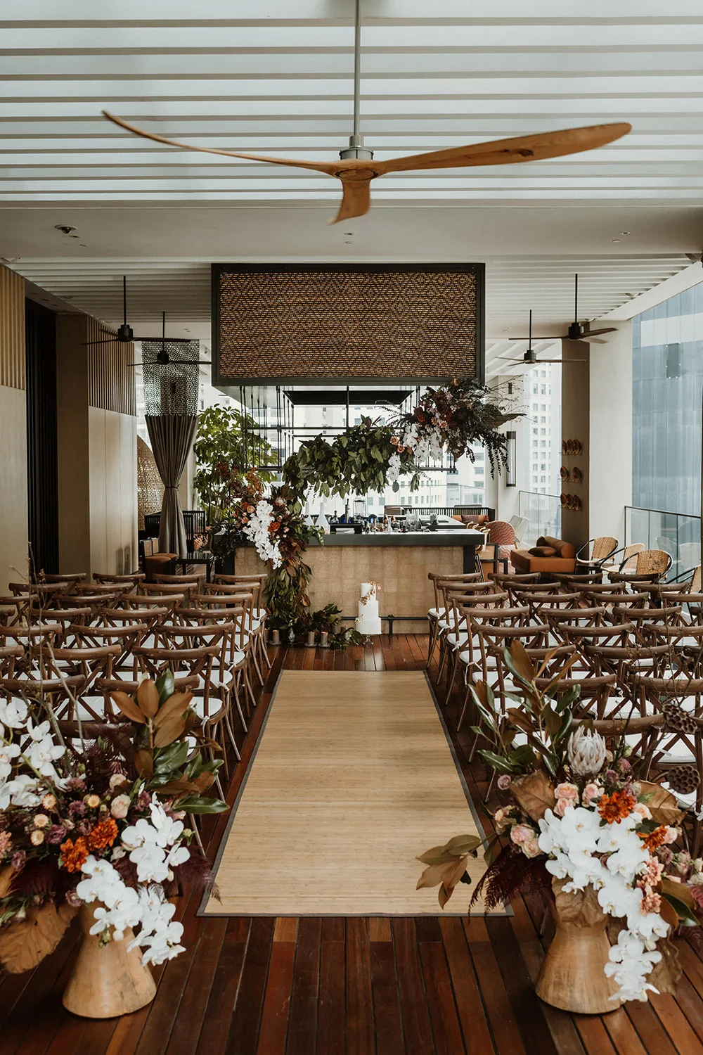 Interesting wedding ceremony venue in Kuala Lumpur – The RuMa Hotel and Residences. Peter Herman Photography. theweddingnotebook.com