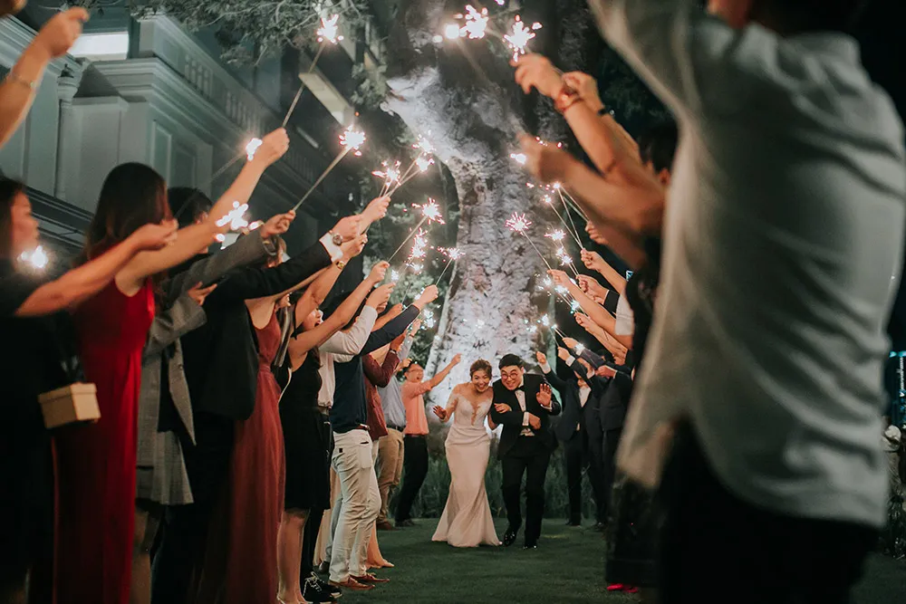 Eastern and Oriental Penang wedding reception. Photo by Daren Chong Photography. theweddingnotebook.com