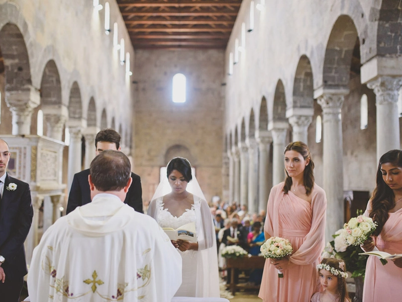 A Fairytale Church Destination Wedding In Italy