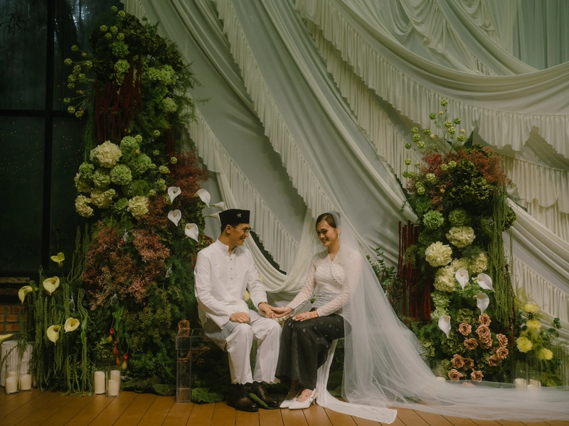 A Garden Party Wedding at Glasshouse Seputeh with a Modern Malay Touch