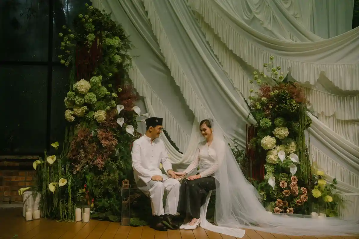 A Garden Party Wedding at Glasshouse Seputeh with a Modern Malay Touch