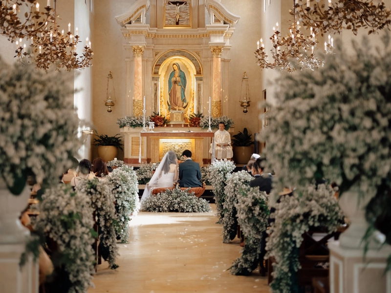 A Gin-spired Wedding in Laguna, Philippines With Shades Of Blue