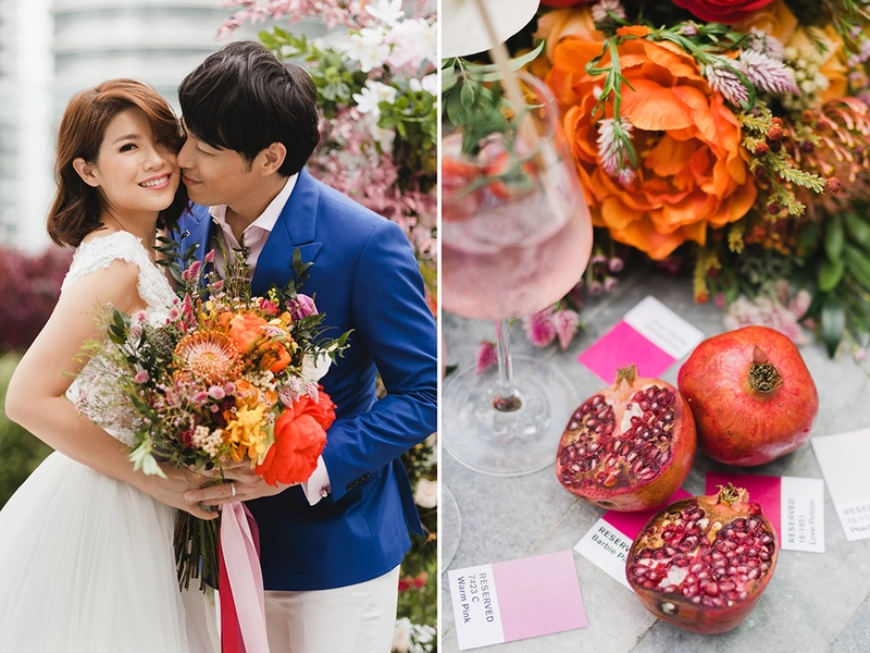 A Glamorous Pink Chic Styled Shoot at W Kuala Lumpur