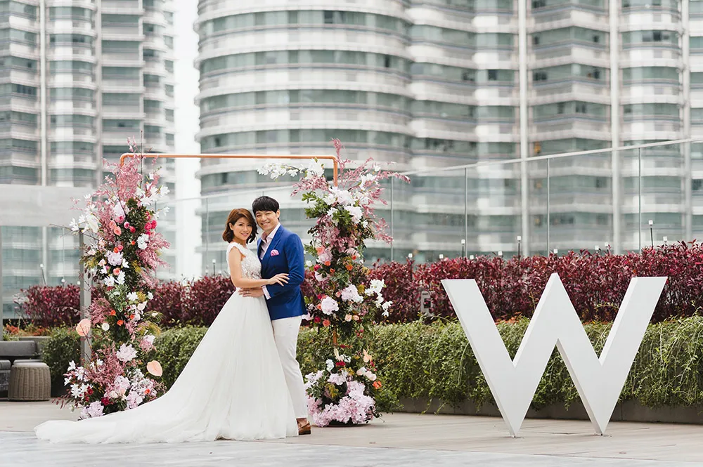 W Kuala Lumpur. Joshua Koh Photography. theweddingnotebook.com