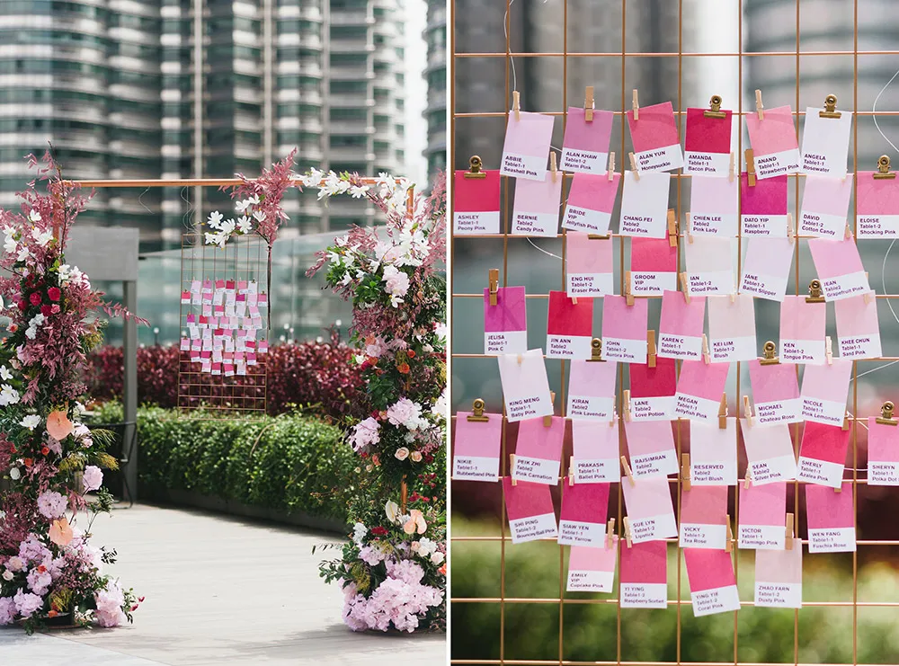 W Kuala Lumpur. Joshua Koh Photography. theweddingnotebook.com