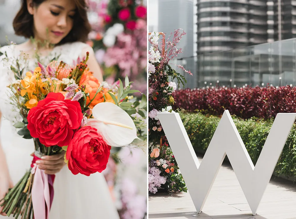W Kuala Lumpur. Joshua Koh Photography. theweddingnotebook.com