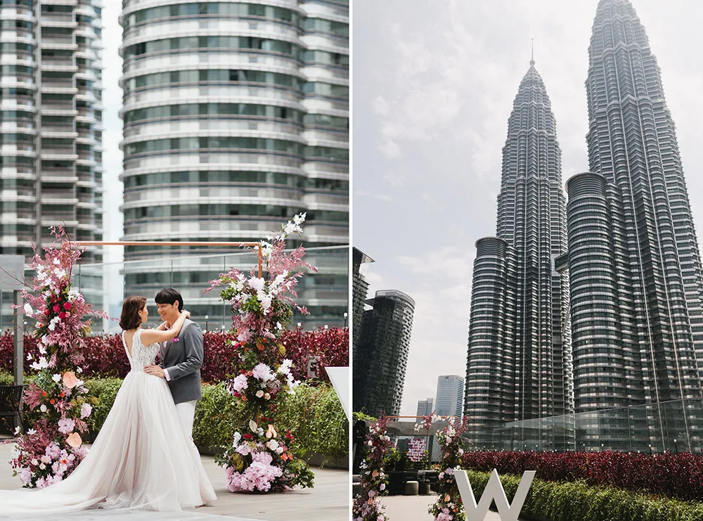 W Kuala Lumpur. Joshua Koh Photography. theweddingnotebook.com