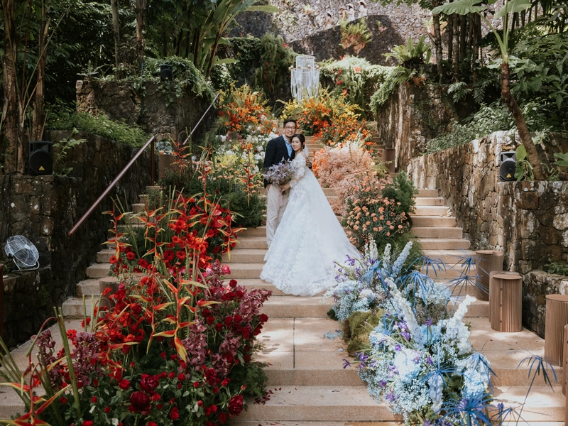 A Glamorous Tropical Island Wedding Weekend in Datai, Langkawi