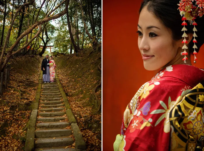 37 Frame Photography – Kyoto bridal portraits. theweddingnotebook.com