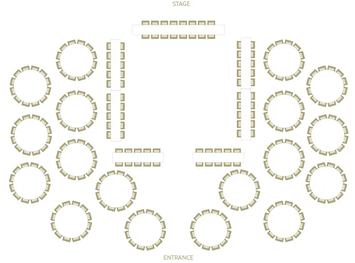 Wedding Table And Seating Arrangements. theweddingnotebook.com