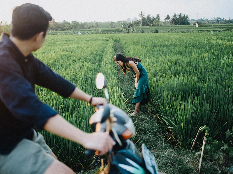 A Happy and Simple Life in Bali