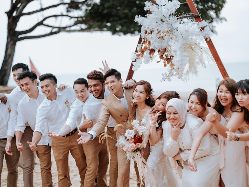 A Heartfelt Beach Wedding Weekend at Westin Desaru