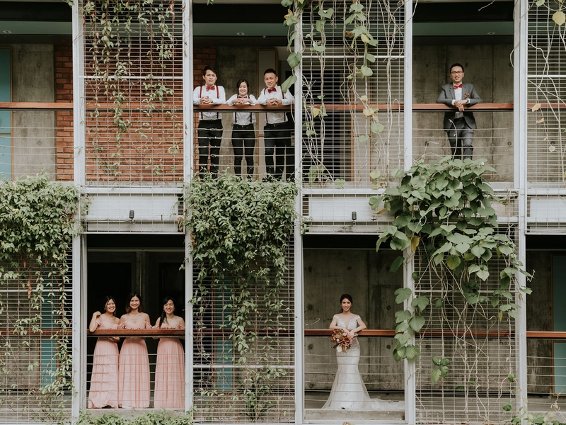 A Joyful, Modern and Chic Intimate Wedding at KLoé Hotel