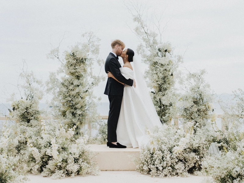 A Luxurious and  Organic Wedding Weekend at Amankila, Bali