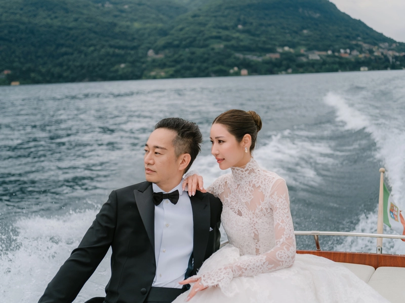A Luxurious Post-Wedding Shoot at Mandarin Oriental, Lago di Como