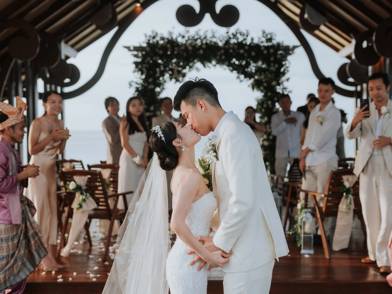 A Micro Beach Wedding at The Remote Island of Mataking, Sabah