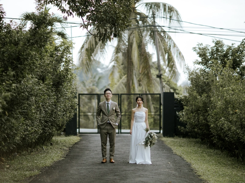 A Minimalistic Garden Wedding at the Serene Grounds of K’Seena House