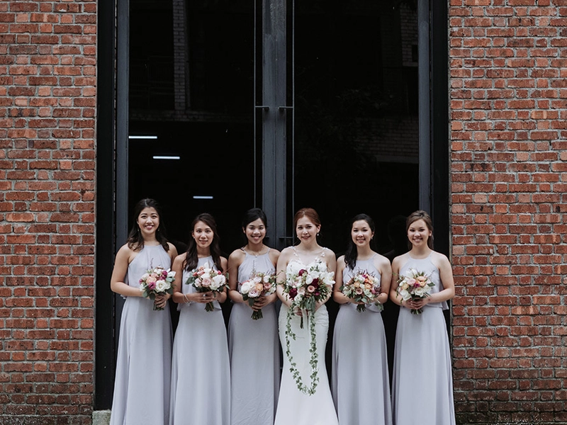 A Pastel Indoor Garden Wedding At Lightbox, Sungai Buloh