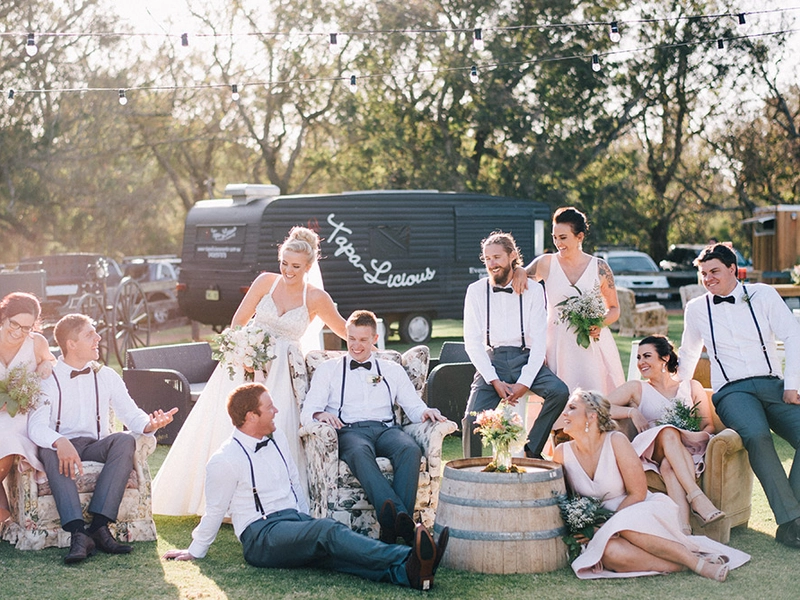 A Picture Perfect Vintage Outdoor Wedding At Alverstoke Barn In Western Australia