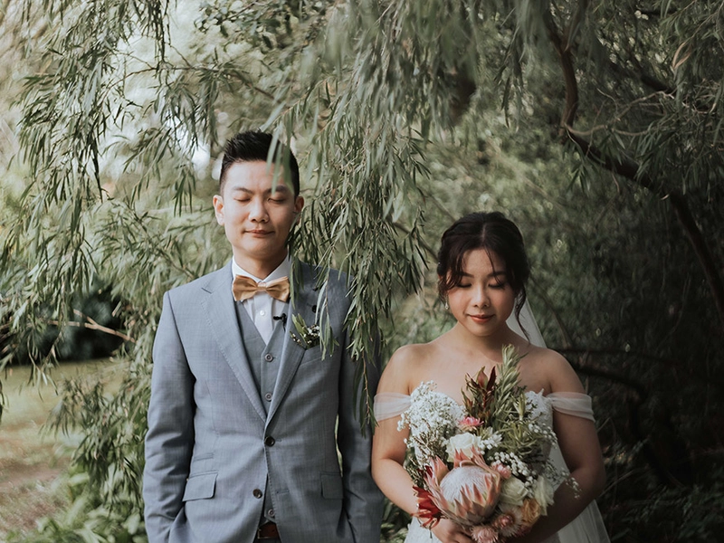 A Pink Rustic Garden Wedding at Emu Bottom Homestead, Australia