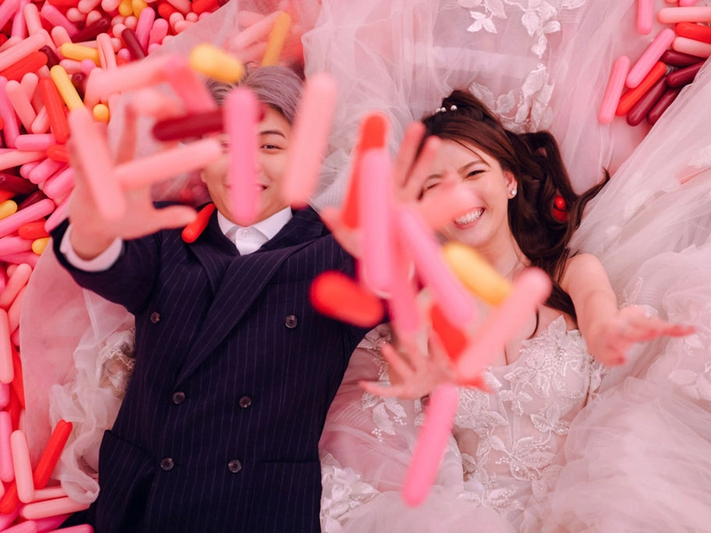 A Playful and Lighthearted Shoot at Museum of Ice Cream, Singapore