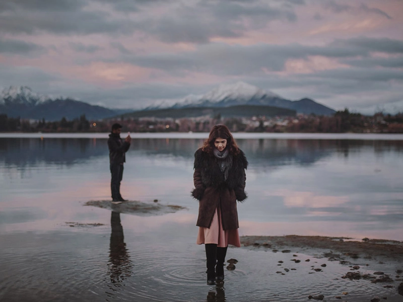 A Poignant and Intimate Pre-Wedding Shoot in Queenstown New Zealand