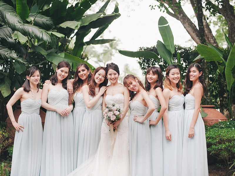 A Powder Blue Garden Wedding At The Club Saujana Resort