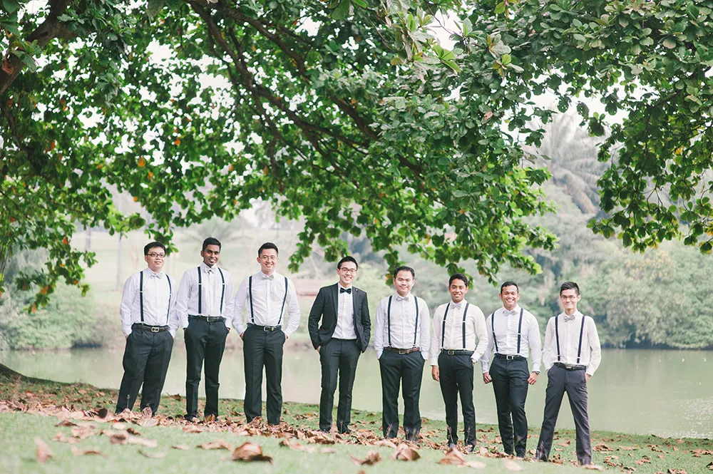 Bestmen. Munkeat Photography. theweddingnotebook.com