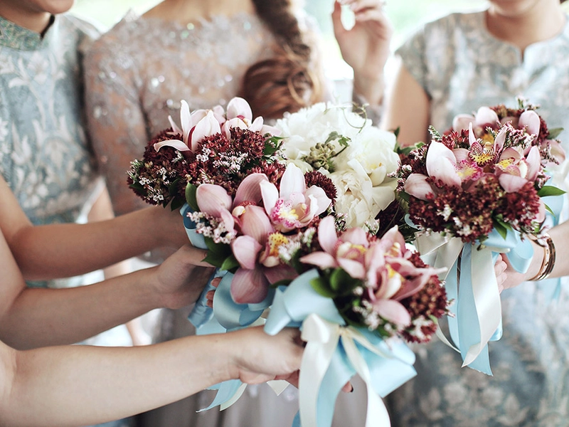 A Real Wedding Party At Rancamaya Estate Private Villa